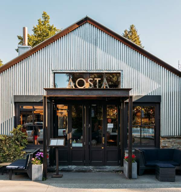 Exterior of Aosta Arrowtown