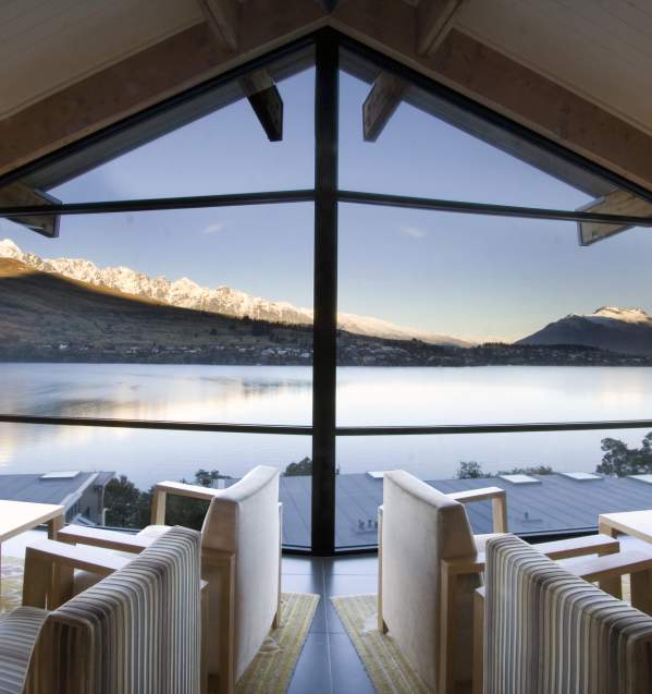 View from The Rees Hotel