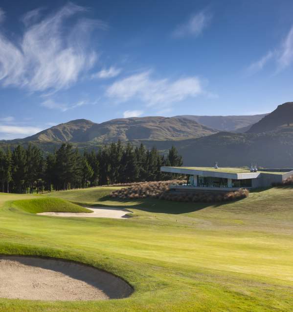 Green at The Hills Golf Club Queenstown