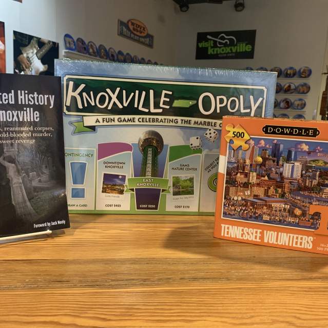 Visit Knoxville Visitors Center Puzzles & Book