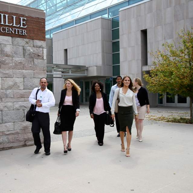 Knoxville Convention Center business people