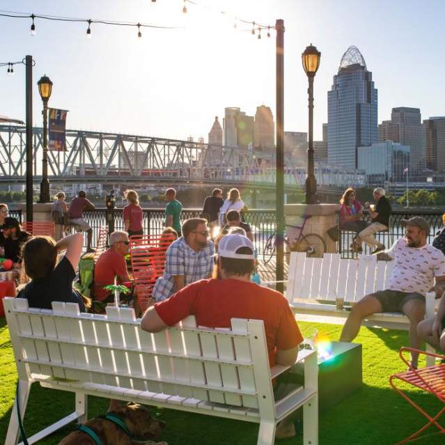 Bridgeview Box Park (photo: Newport on the Levee)