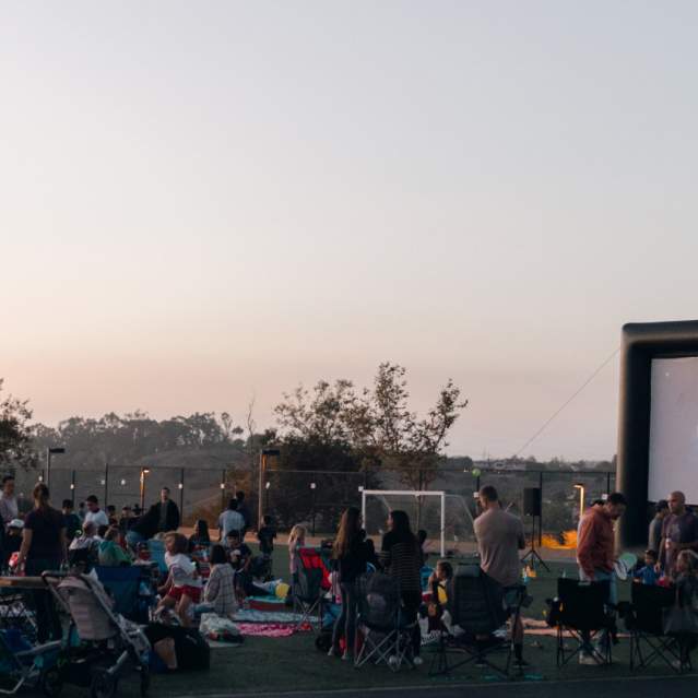 Movie Night on Sports Field