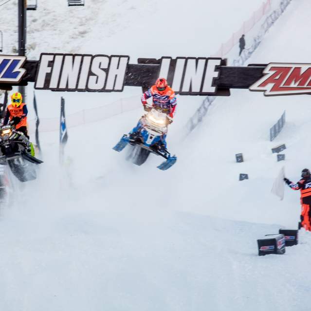 World Championship Snowmobile Hillclimb