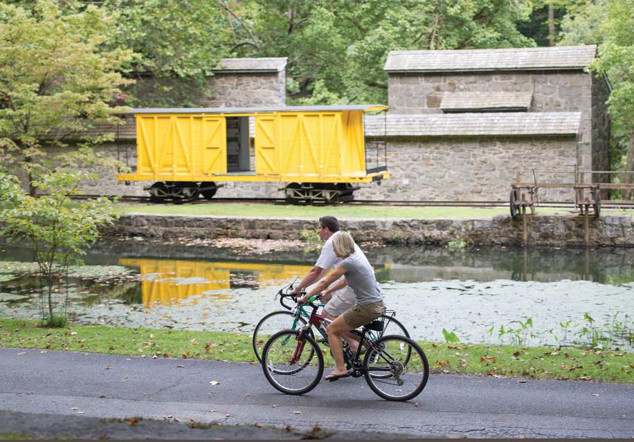 Bike + Hike at Hagley
