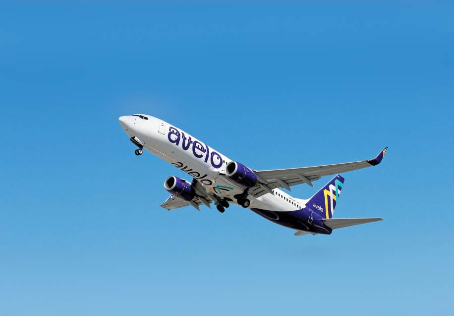 Avelo Plane In The Air