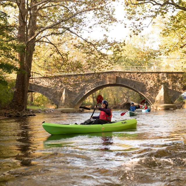 Kayaking on Yellow Breeches Creek
