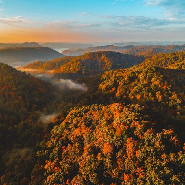 Fall at Lockegee Rock