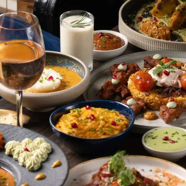 Kesarum spread of dishes