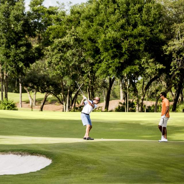 “Schoolcation” at the Four Seasons Resort Orlando at Walt Disney World® Resort, featuring golf