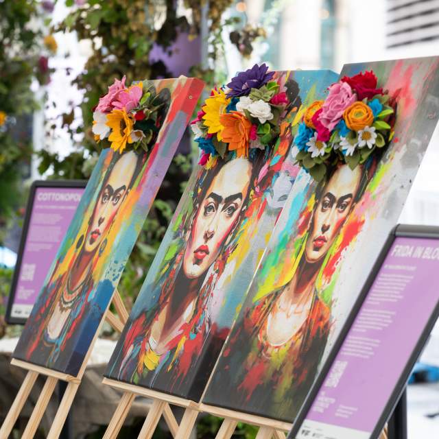 Paintings with flowers