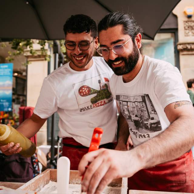 Manchester Flower Festival: Food and drink stall