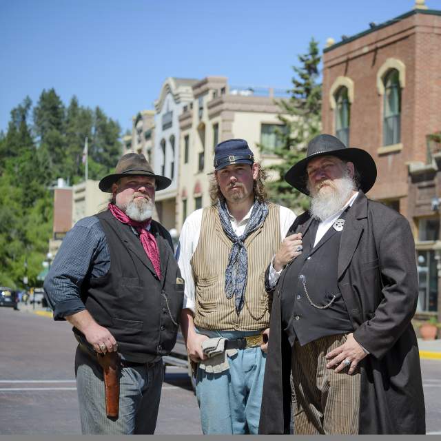 Old West Deadwood Reenactors
