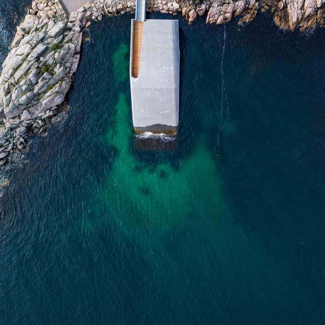 Drone photo of Under, Lindesnes, Norway