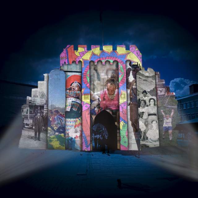 Bargate light projection for City Reflections 2026