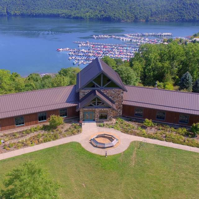 Raystown Lake Visitor Center cropped