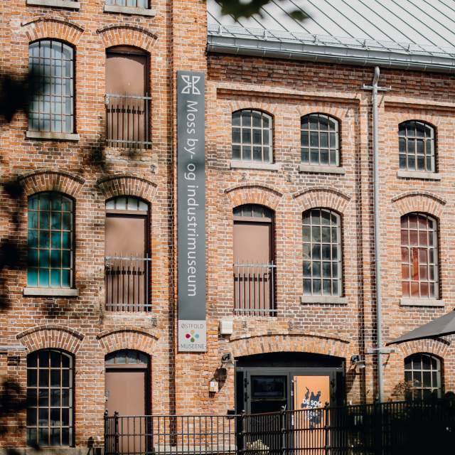 Bilde av bygget til Moss by- og industrimuseeum