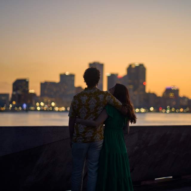 Sunset at Crescent Park - New Orleans
