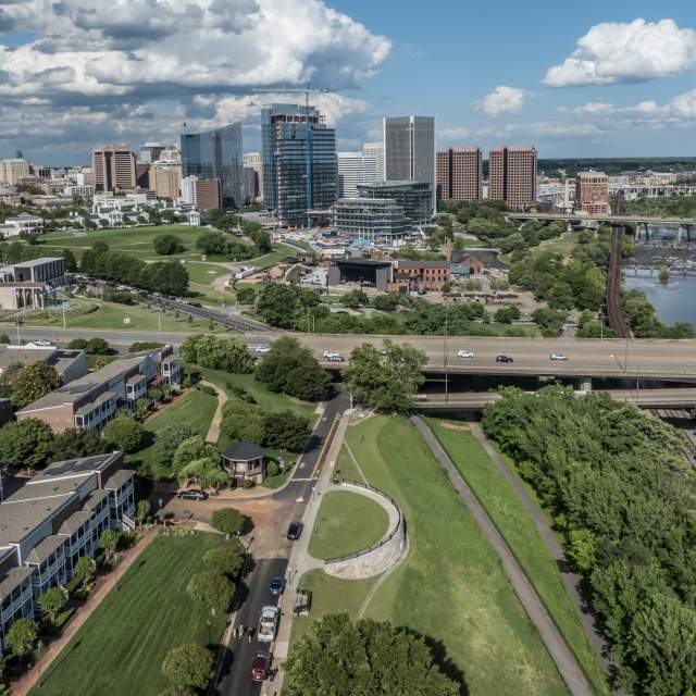 Downtown Richmond's Riverfront
