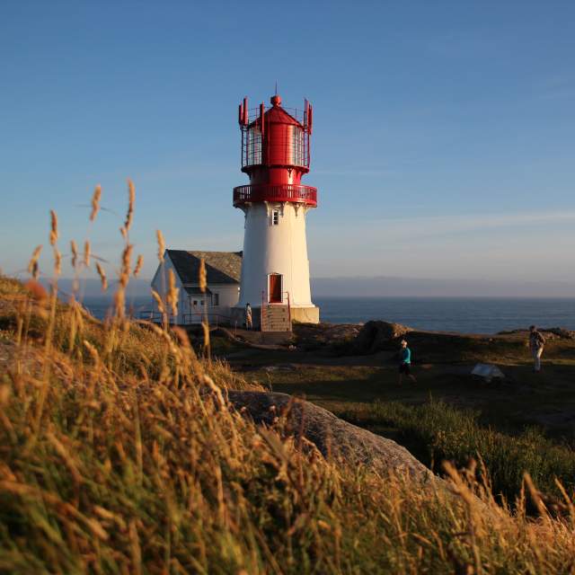 Lindesnes lighthouse is Norway's southernmost point