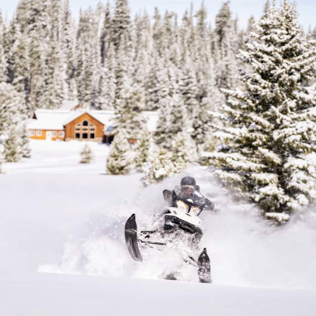 Winter Mindtrip Activity Snowmobiling