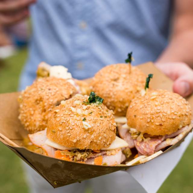 Muffalettas - French Quarter Festival