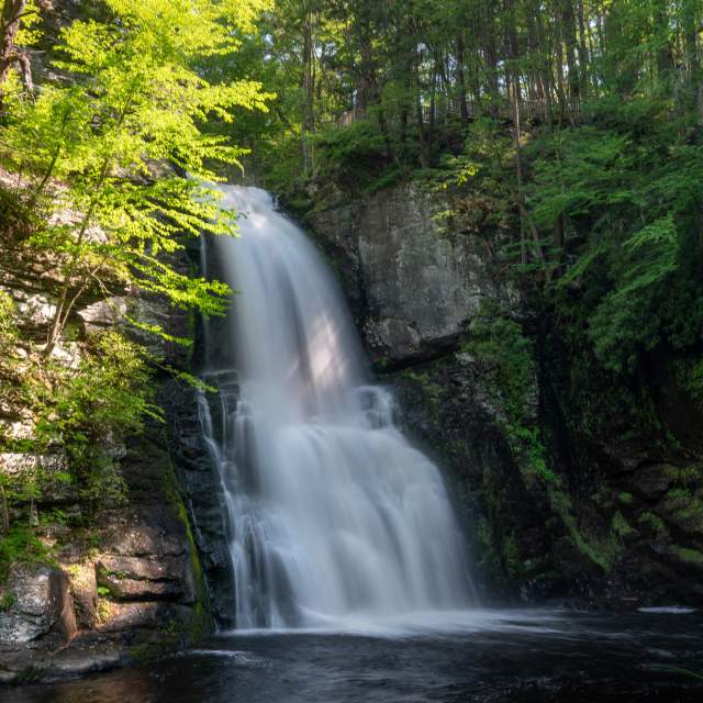 Breathtaking Bushkill Falls in the Pocono Mountains