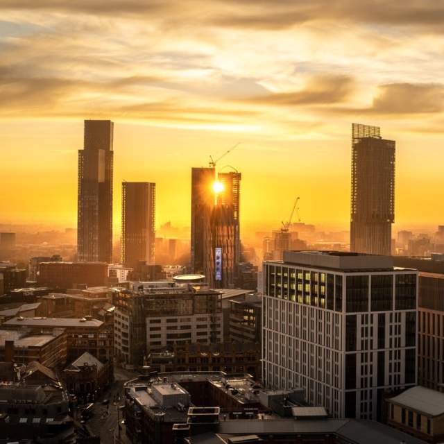 Manchester skyline