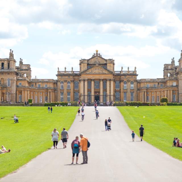 A view towards Blenheim Palace