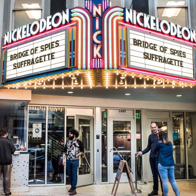 Nickelodeon Theatre on Main Street