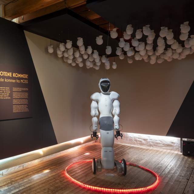 Robot på Moss By og – Industrimuseum
