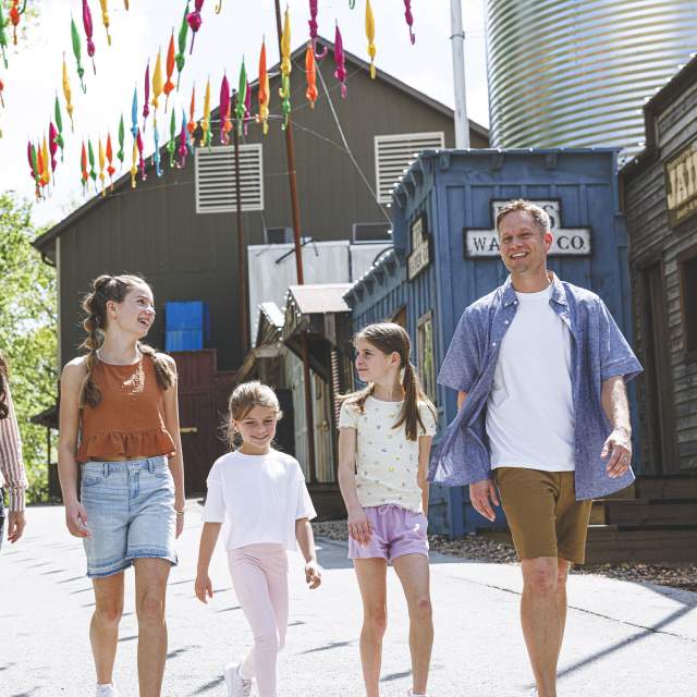 Family Shepherd of the Hills Spring Event