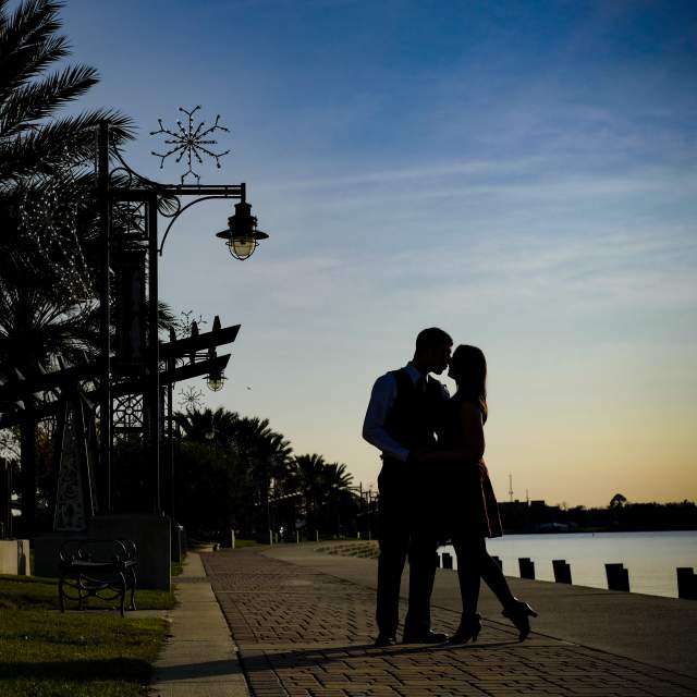 Couple on the Lakefront