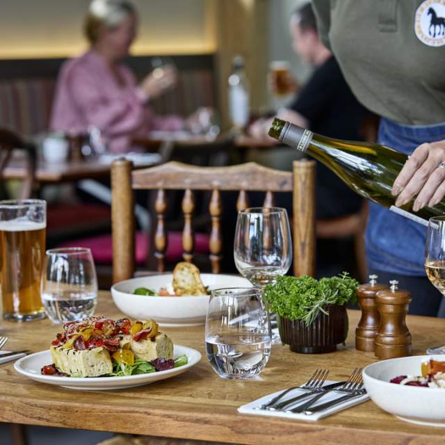 Food at The Black Horse Climping