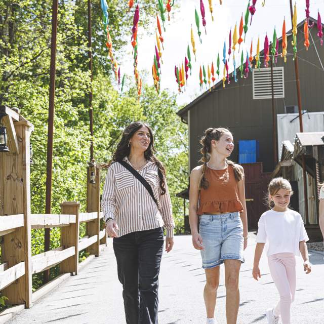 Family Shepherd of the Hills Spring Event