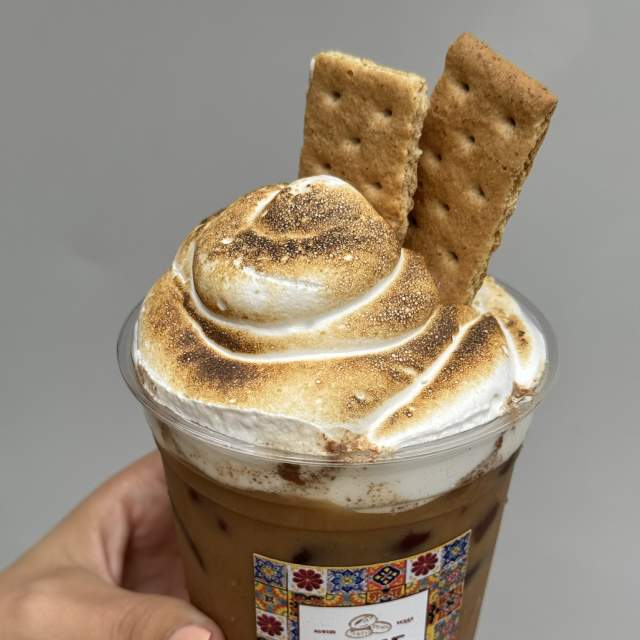 Try Toasted Marshmallow Topped Coffees & Horchata Lattes at This