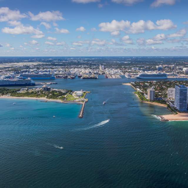 Port Everglades entrance channel