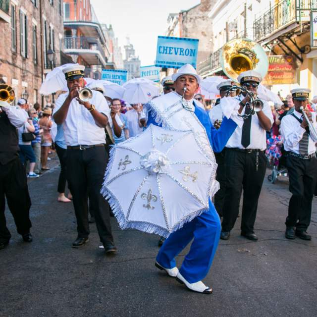 French Quarter Festival Second Line