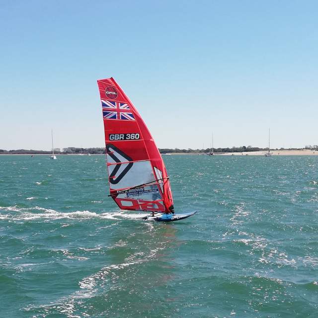 Windsurfing in Chichester Harbour