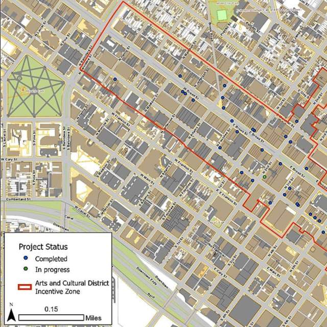 Arts District map
