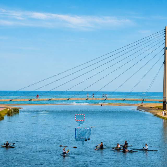 Kayak en el río Fuengirola