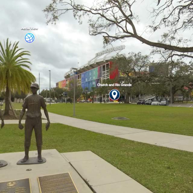 Virtual tour image of West Lakes neighborhood for Visit Orlando website. Created in house, full usage rights.