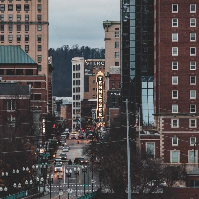 Downtown Knoxville Gay Street