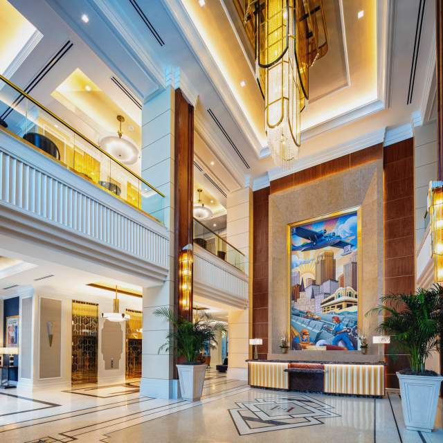 Higgins Hotel Lobby