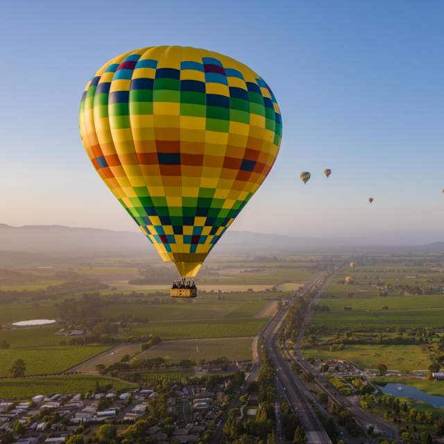 Vakantie knuffel Voorwoord Hot Air Balloon Rides in Napa Valley | Sunrise vistas