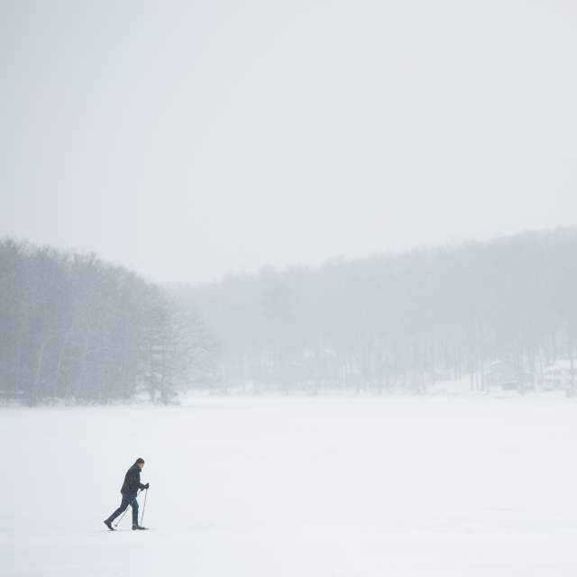 Cross-Country Skiing in the Pocono Mountains