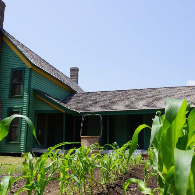 View of Historic Nash Farm in Grapevine, Texas