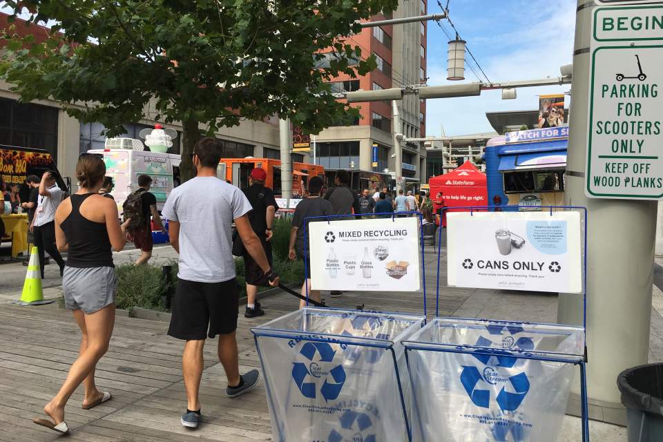 Georgia Street Recycling
