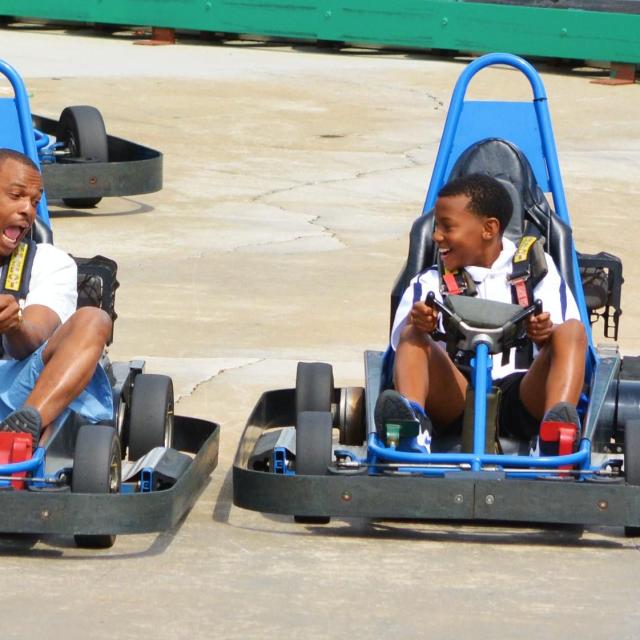 Fun Spot Orlando Commander Track go kart ride