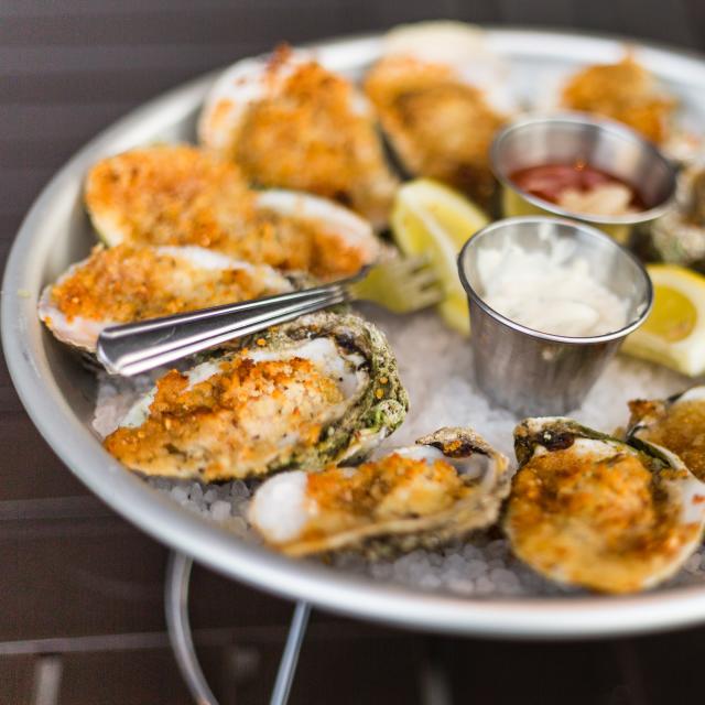 Reel Fish Coastal Kitchen + Bar oysters